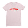 masshole massachusetts Ladies Fitted T-Shirt