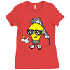 light blub guy Ladies Fitted T-Shirt