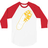 running we kick asphalt 3/4 Sleeve Shirt