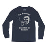 i'm awesome  funnycomic deal with it party retro cool Long Sleeve Shirts