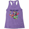 lion mouth hands Racerback Tank
