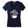 pho sho Women's V-Neck T-Shirt