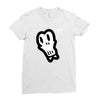bad skull Ladies Fitted T-Shirt