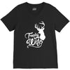 trophy wife deer V-Neck Tee