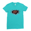 Wall Ladies Fitted T-Shirt