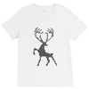 christmas deer V-Neck Tee