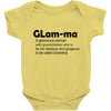 glam ma Baby Bodysuit