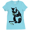 radioactive cat Ladies Fitted T-Shirt