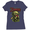 legend of zombie Ladies Fitted T-Shirt