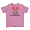 June Girl Hated By Many Youth Tee