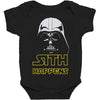 star wars darth vader sith happens funny quote Baby Bodysuit