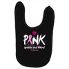 pink spread the hope Baby Bibs