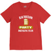 bachelor party drinking team wedding groomsmen bridal funny V-Neck Tee