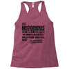 The Notorious Racerback Tank