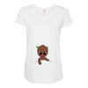 Baby Groot Maternity Scoop Neck T-shirt