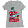 planeteer call Ladies Fitted T-Shirt