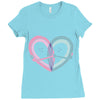 pure love Ladies Fitted T-Shirt