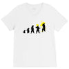 goku evolution (black) V-Neck Tee