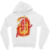 red dragon Zipper Hoodie
