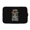 I'm A Veteran Dad T Shirt Laptop sleeve