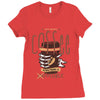 with enough coffee, everything is possible Ladies Fitted T-Shirt