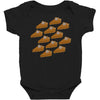 ugly pumpkin pie Baby Bodysuit