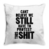 protest Throw Pillow