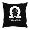 marilyn manson mechanical animals Throw Pillow
