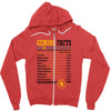 Gemini Facts Servings Per Container Zipper Hoodie