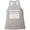 real women drink green beer Racerback Tank