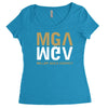 tv t shirt inspired by entourage   ari gold Women's Triblend Scoop T-shirt