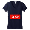 cccp Women's V-Neck T-Shirt