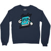 reading is awesome Crewneck Sweatshirt