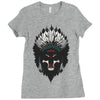 native american Ladies Fitted T-Shirt