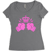 breast cancer fight Women's Triblend Scoop T-shirt
