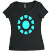 ironman logo avengers marvel comics gift Women's Triblend Scoop T-shirt