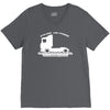 stolzer lkw fahrer trucker disponent V-Neck Tee