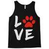 love dog paw Tank Top