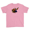 just a viking and his horse Youth Tee