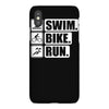 v6 swim bike run iPhoneX Case
