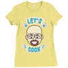 let's cook Ladies Fitted T-Shirt