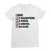 i have 2 daughter Ladies Fitted T-Shirt