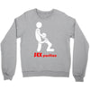 sex 1 kamasutra humor simpatica divertente sesso mitiche Crewneck Sweatshirt