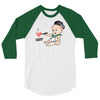Cute Baby Painter's Dad Love 3/4 Sleeve Shirt