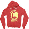 believe in nessie Zipper Hoodie