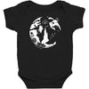 i shoot with my mind Baby Bodysuit