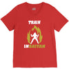 train insaiyan V-Neck Tee