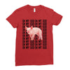 oh my god pig Ladies Fitted T-Shirt