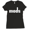 mod 60s music target soul gift new Ladies Fitted T-Shirt