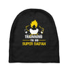 Trainning To Go Super Saiyan Baby Beanies